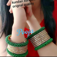Pooja Bangles Gold Plated Bangles Set