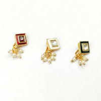 Pooja Bangles Gold Plated Nose Pin