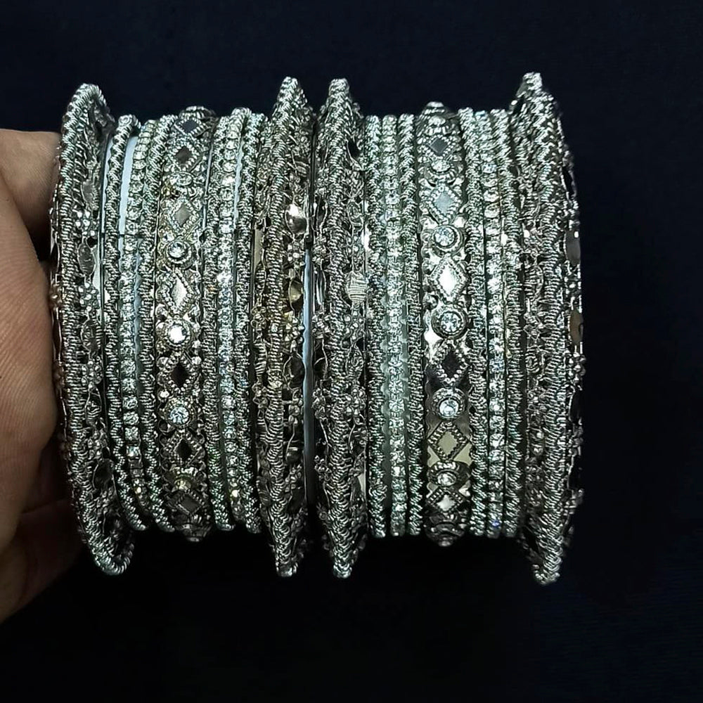 Pooja Bangles Oxidised Stylish Bangles Set