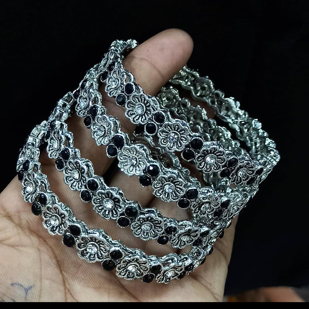 Pooja Bangles Oxidised Stylish Bangles Set