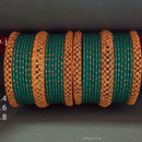 Pooja Bangles Gold Plated Designer Bangles Set