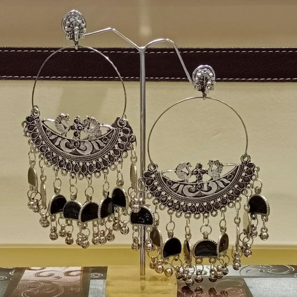 Pooja Bangles Oxidized Dangler Earrings