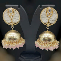 Pooja Bangles Gold Plated Beads Jhumka Earrings