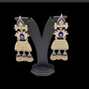 Pooja Bangles Kundan & Meenakari Earrings