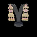 Pooja Bangles Kundan & Meenakari Earrings