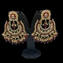 Pooja Bangles Kundan Dangler Earrings
