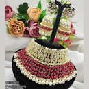 Pooja Bangles Gold Plated Kundan & Pearl Choker Necklace Set