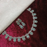 Pooja Bangles Gold Plated American Diamond Necklace Set