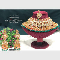 Pooja Bangles Gold Plated Designer Necklace Set