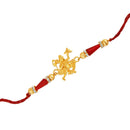 Mahi Gold Plated Spiritual Hanuman Rakhi With Crystals For Men/Boys (Bracelet) RA1100589G