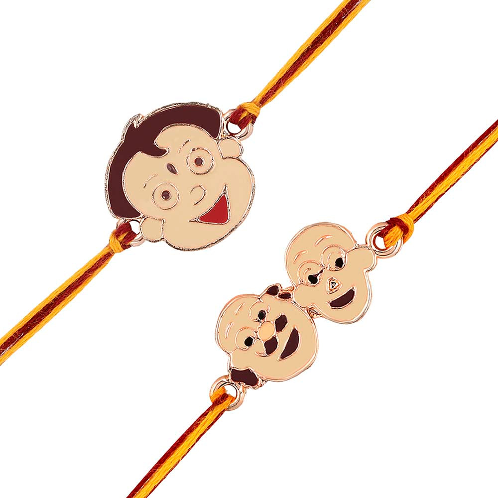 Mahi Combo of Children's Favourite 2 Cartoon Rakhis for Kids (RCO1105357M)