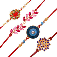 Mahi Combo of Leafy and Floral Rakhis for Men (RCO1105374M)