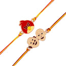 Mahi Combo of Children's Favourite 4 Cartoon Rakhis for Kids (RCO1105378M)