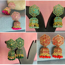 Mahavir Gold Plated Earrings Combo