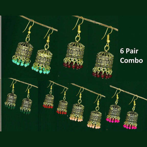 Mahavir Earrings Combo Set 