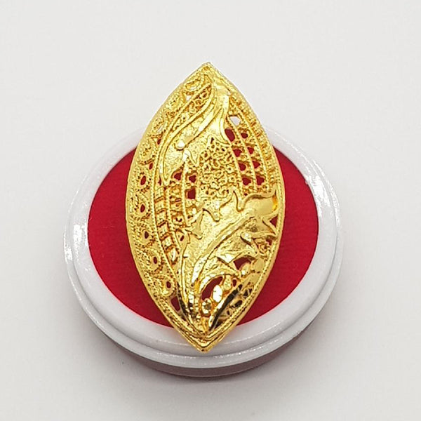 Raiyaraj Gold Plated Pack Of 3 Adjustable Designer Ring