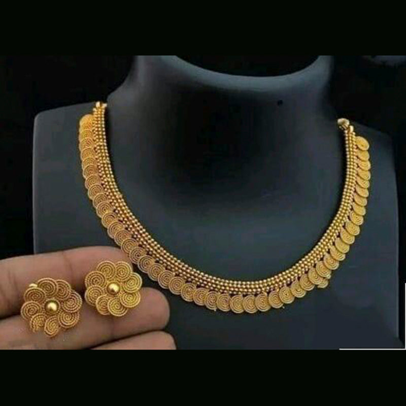 Sai Fashion Gold Plated Necklace Set