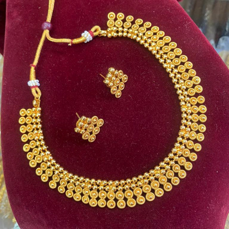 Sai Fashion Gold Plated Necklace Set