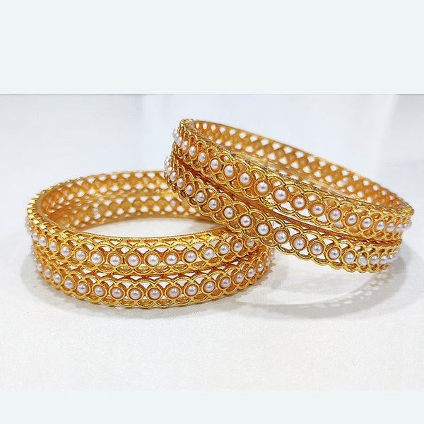 Kayaa Fashion kayaa Gold Plated Gold White Alloy Bracelets For Women