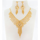 Mahavir Gold Plated Necklace Set