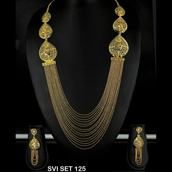 Mahavir Forming Gold Necklace Set - SVI SET 125