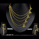 Mahavir Forming Gold Necklace Set - SVI SET 76