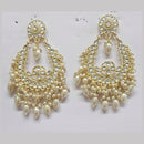 Shreeji Kundan Stone Gold Plated Dangler Earrings - ShreejiEar41