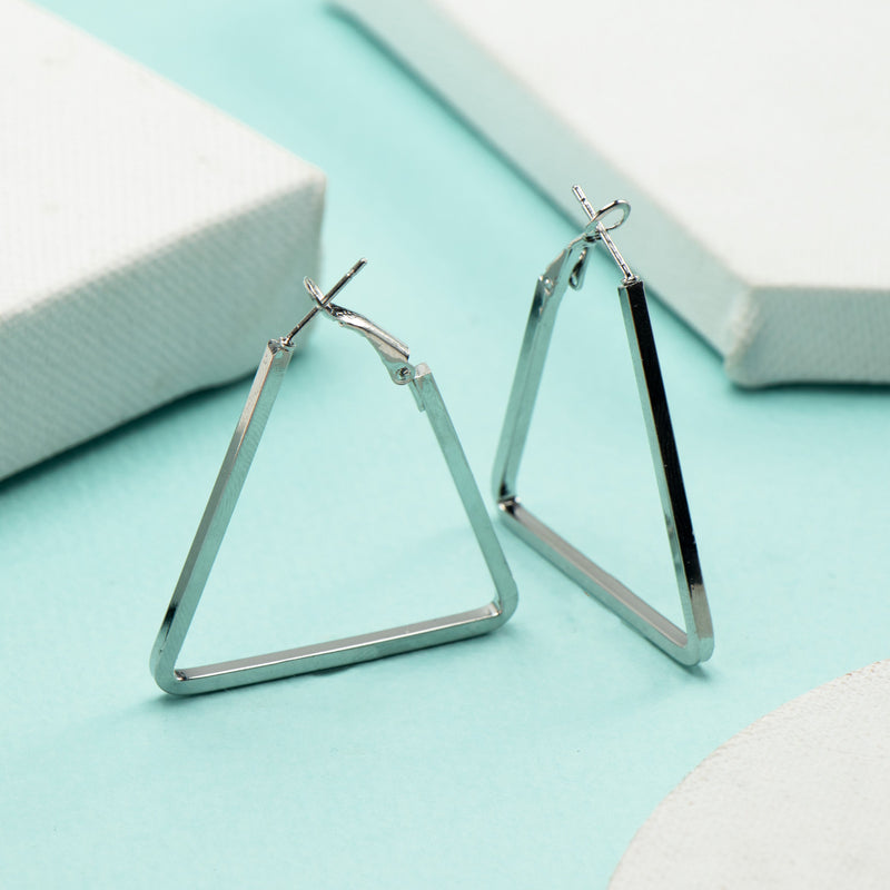 Nipura Silver Paris Hoops