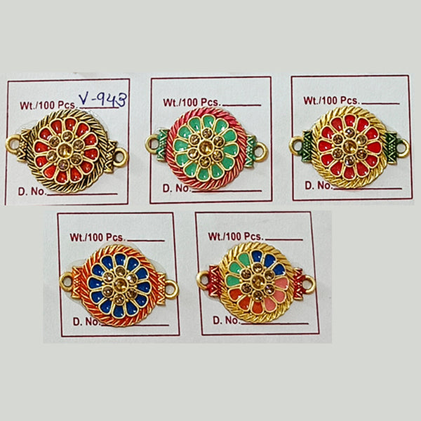 Jeet International Charms for Jewellery, Bracelet / Pendant and Rakhi Making,and DIY,- V-943