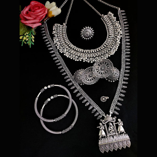 Vaamika Oxidized Plated Jewellery Combo