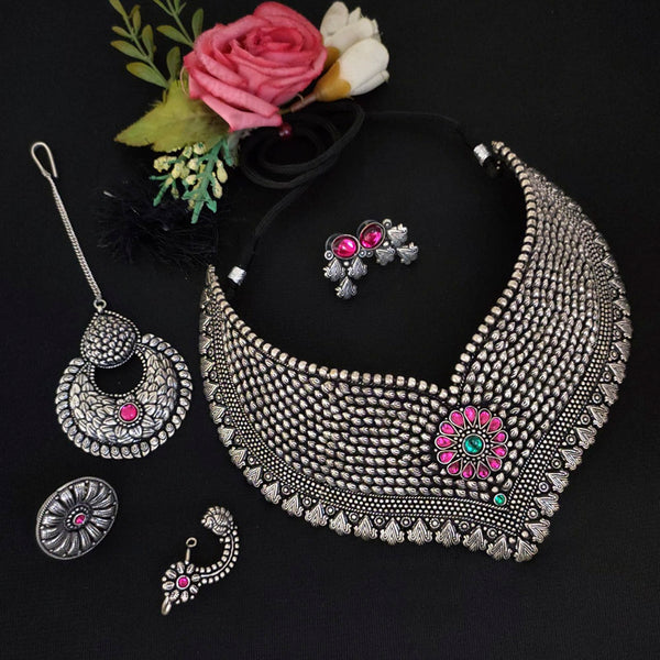 Vaamika Oxidized Plated Jewellery Combo