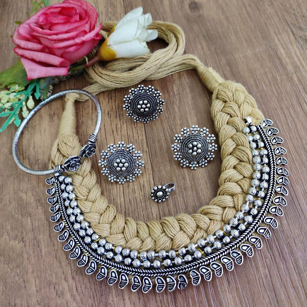 Vaamika Oxidized Plated Jewellery Combo
