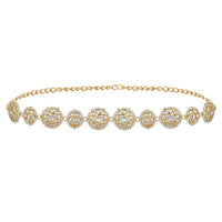 Mahi Circular Shaped Ethnic Sheeshphool/SheeshPatti for Women (VMP100108)