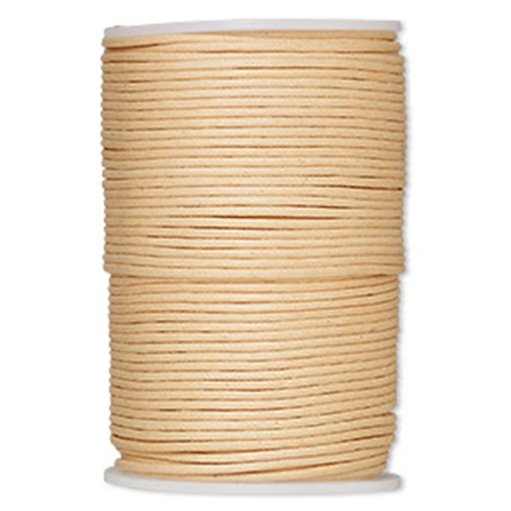 Kriaa Jewellery Making 2 MM Cotton Wax Cord 100 Mtr