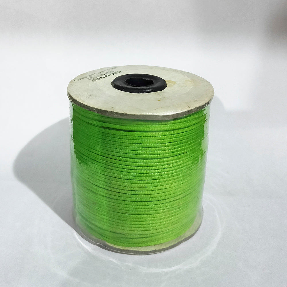 Kriaa Jewellery Making 1.5 MM Cotton Wax Cord 100 Mtr
