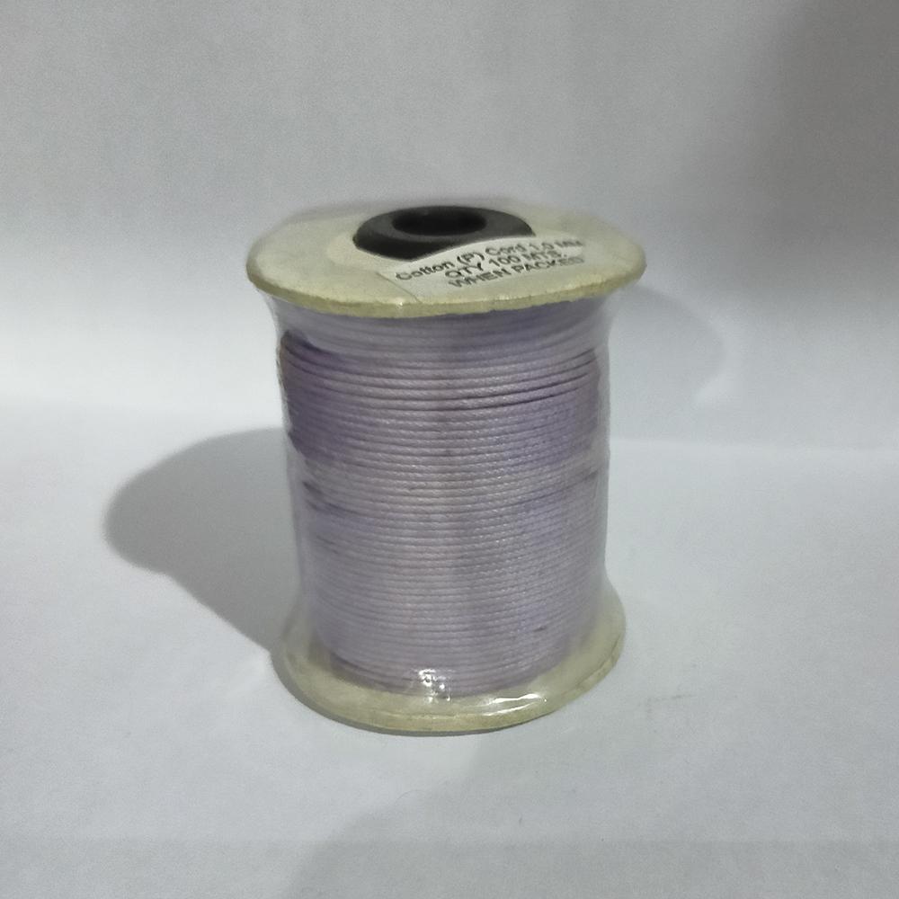 Kriaa Jewellery Making 1.0 MM Cotton Wax Cord 100 Mtr
