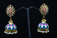 Midas Touch Gold Plated Jhumki Earrings - Z0135