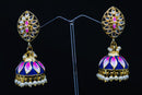 Midas Touch Gold Plated Jhumki Earrings - Z0135