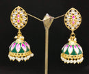 Midas Touch Gold Plated Jhumki Earrings - Z0135