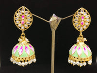 Midas Touch Gold Plated Jhumki Earrings - Z0135