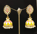 Midas Touch Gold Plated Jhumki Earrings - Z0135