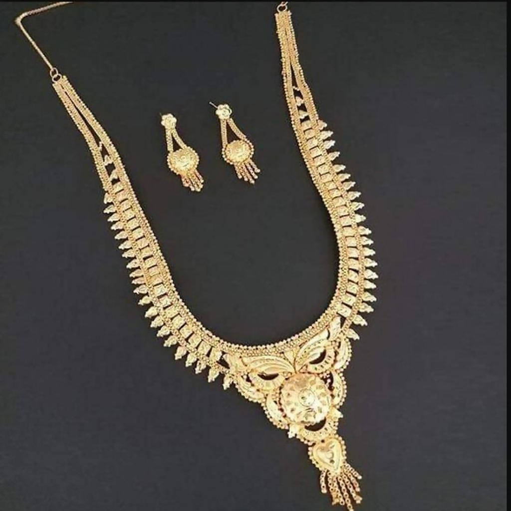 Kalyani Brass Forming Necklace Set