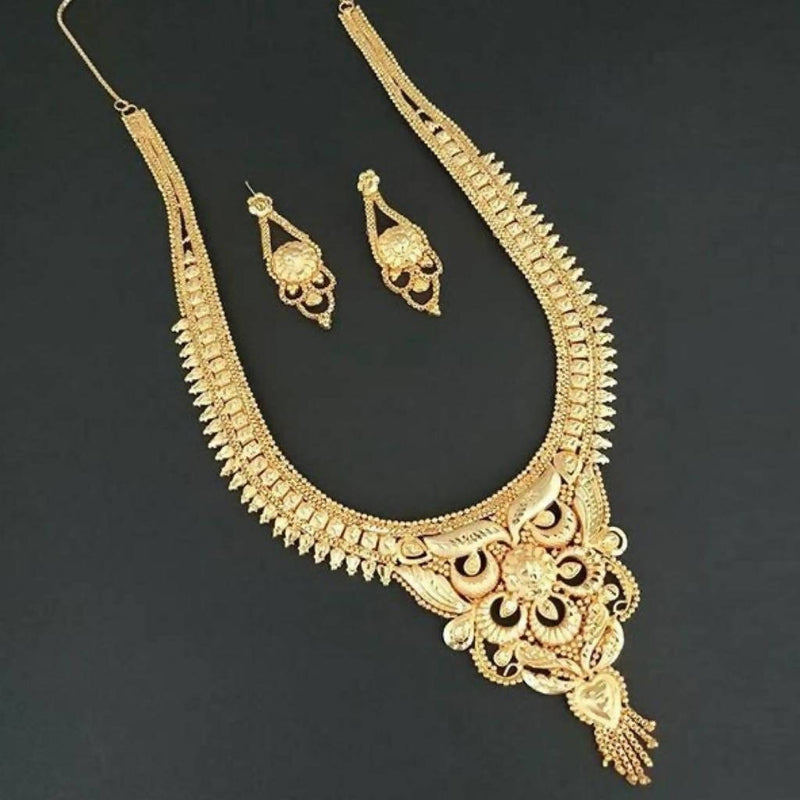 Kalyani Brass Forming Necklace Set